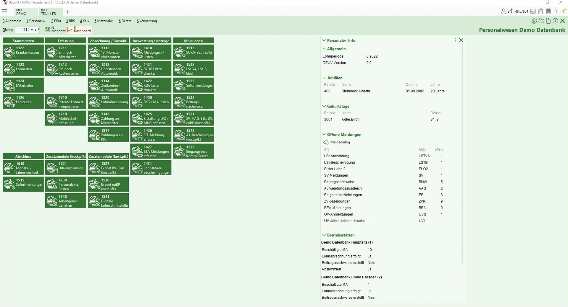 Lohnbuchhaltung Desktop